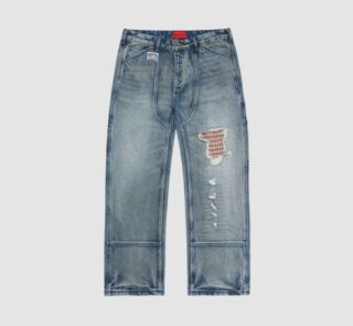 Fugazi 1940 Pant Mud Washed in front side