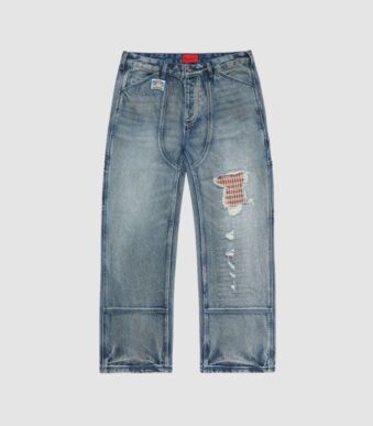 Fugazi 1940 Pant Mud Washed in front side
