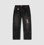 Fugazi SweatPant Washed Black in front side