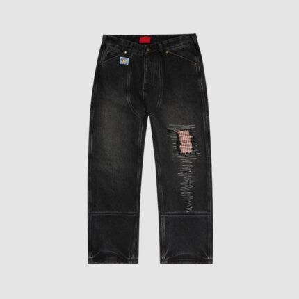 Fugazi SweatPant Washed Black in front side