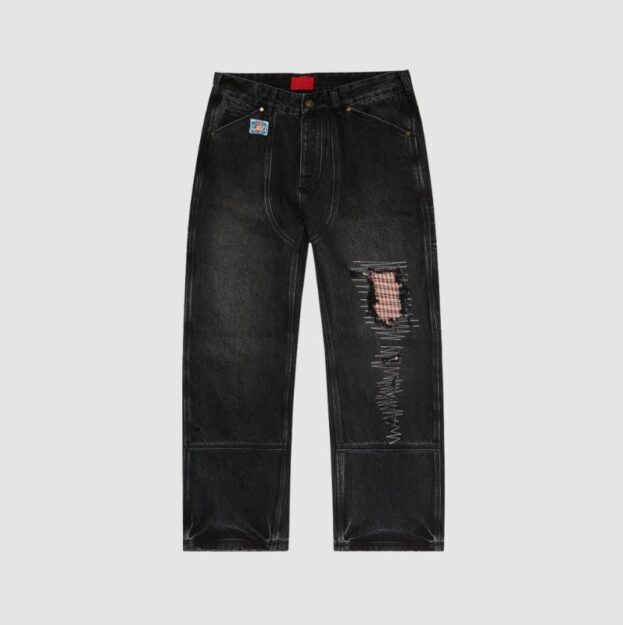 Fugazi SweatPant Washed Black in front side