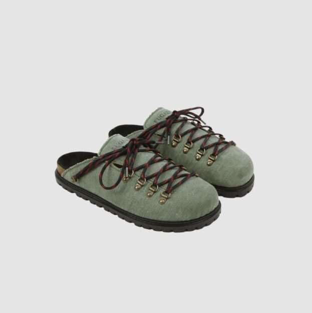 Fugazi Tibet Olive Canvas Shoes