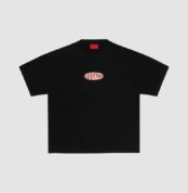 Fugazi Ogo Tee Black in front side