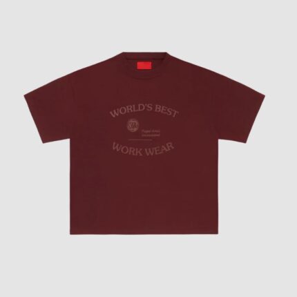 Fugazi World’s Best Tee Wine in front side