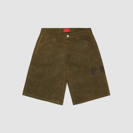 Fugazi Tarp Short Olive in front side