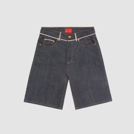Fugazi Selfish Denim Shorts Raw in front side