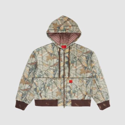 Fugazi Super Duty Down Jacket Tree Camo in front side
