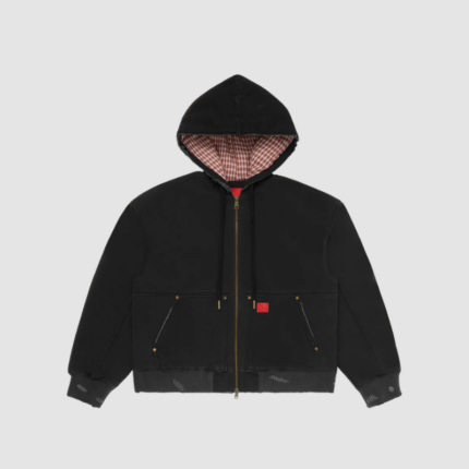 Fugazi Super Duty Down Jacket Black in front side
